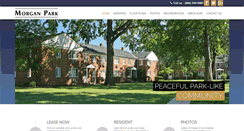 Desktop Screenshot of morganparkapts.com